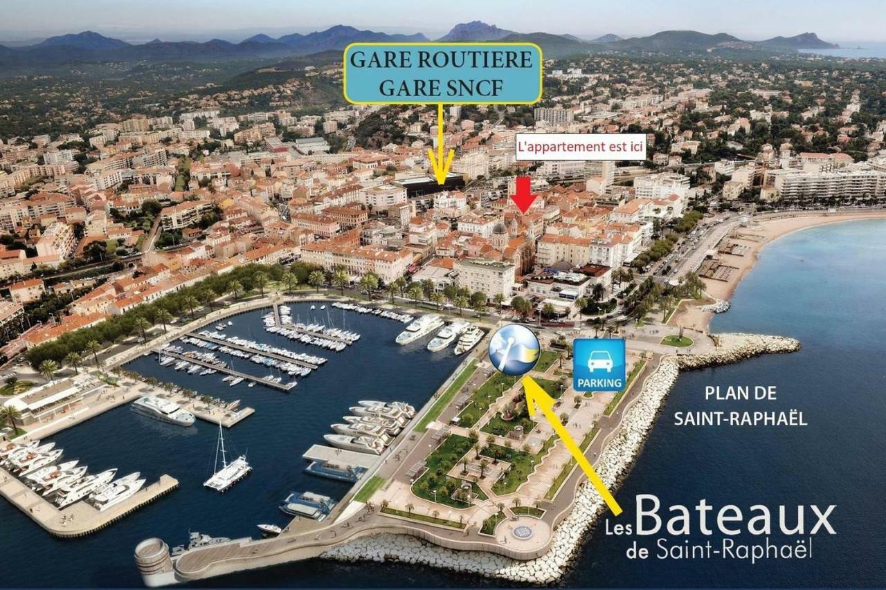F2 Chambre En Duplex Saint-Raphaël Dış mekan fotoğraf